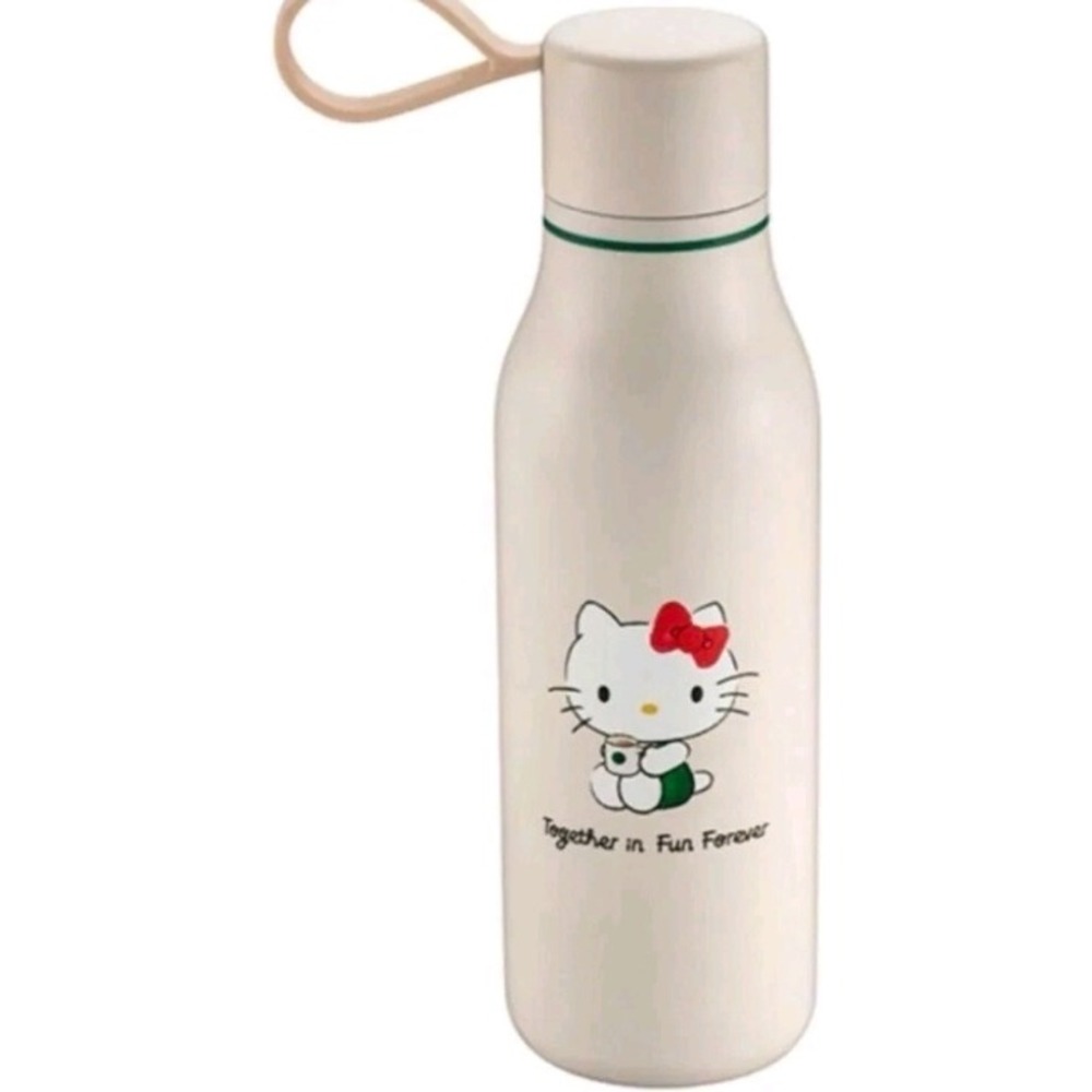 Starbucks Hello Kitty Insulated Water Bottle Tumbler 16oz 2024 Limited Edition